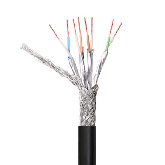 Lan Ethernet Cable Sturdy Fast Transfer Rate Wide Compatibility Lan Ethernet Cable RJ45 Cat8 10Gbps Lan Cable Network Cord Office Use