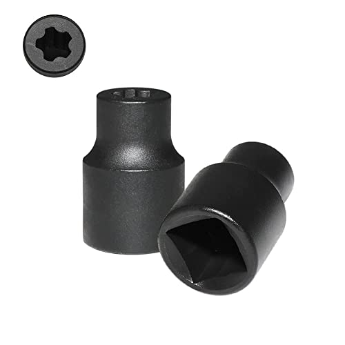 

ZKTOOL совместимый с Tesla инструмент для винтов крышки аккумулятора, пятилепестковая торцевая головка для снятия винтов, специализированный аккумуляторный отсек, 5-зубчатый специализированный ключ