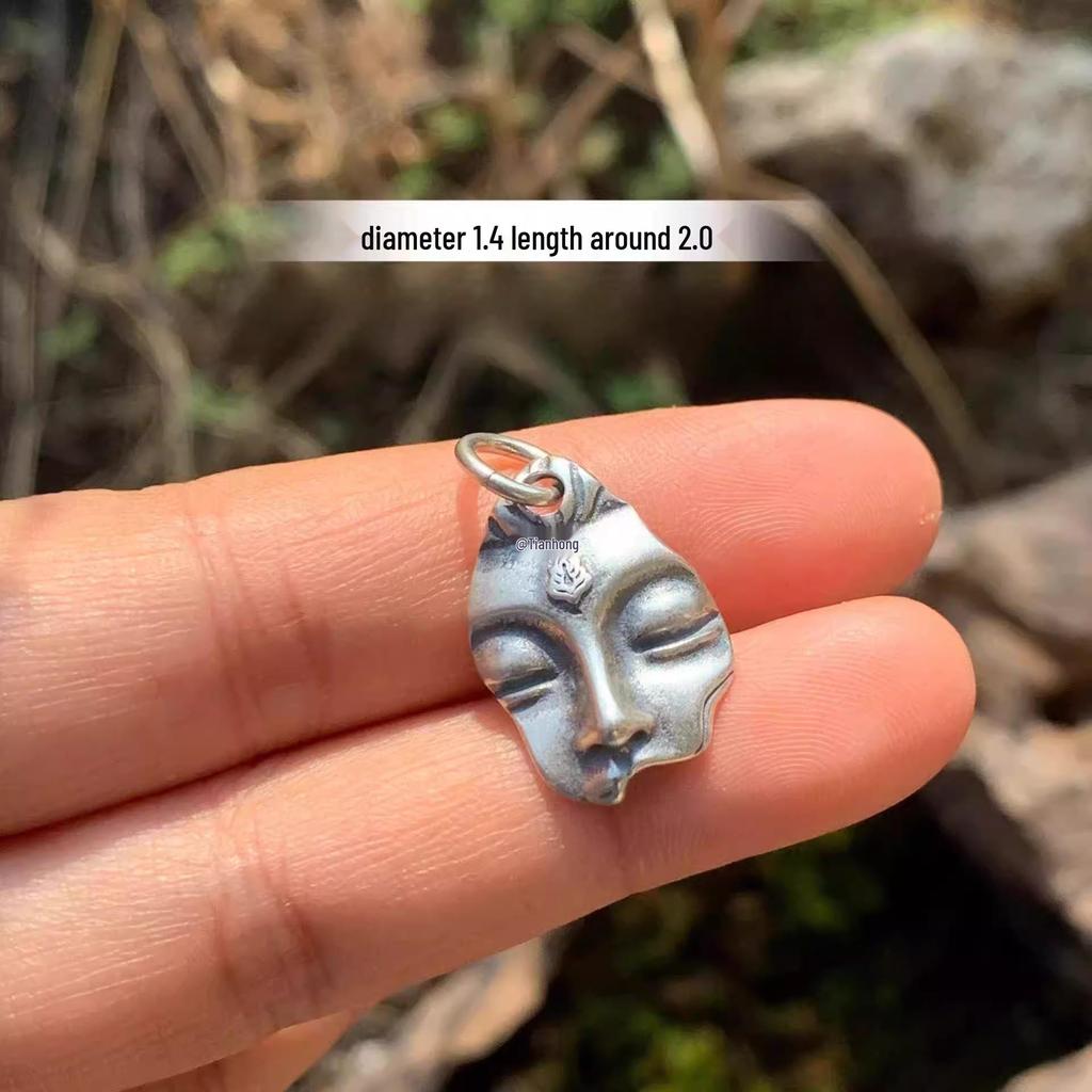 Guanyin Buddha Anhänger: Friedlicher Schutz, Vielseitiges Retro-Accessoire