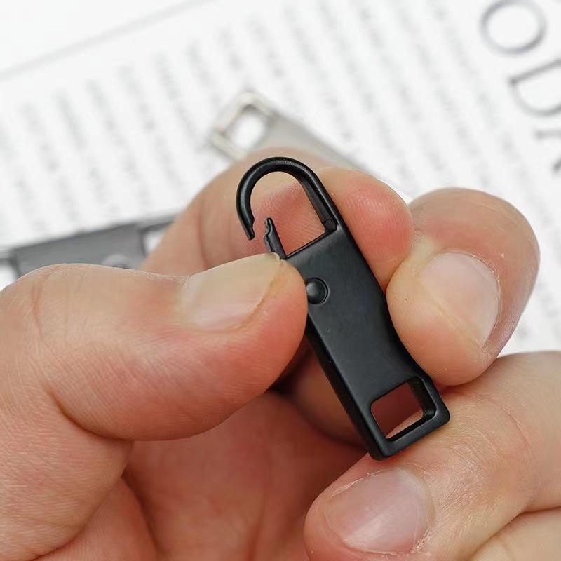 Versatile Detachable Zipper Pull Replacement Kit for Bags and Suitcases