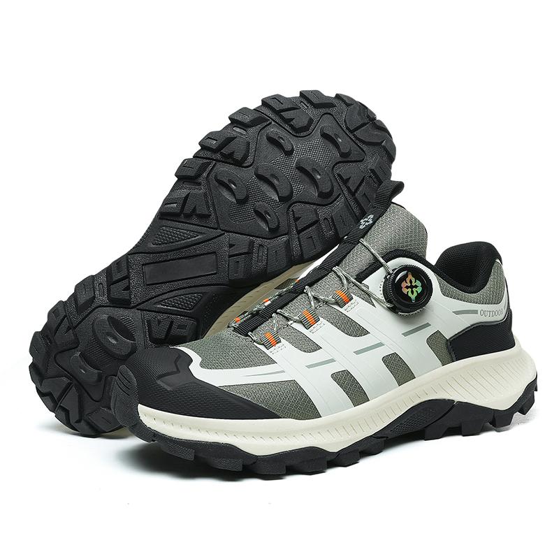 Men Comfy Soft Cross-training Outdoor Sports  Rubber Non-slip Climbing Mountains Sneakers High Hiking Shoes