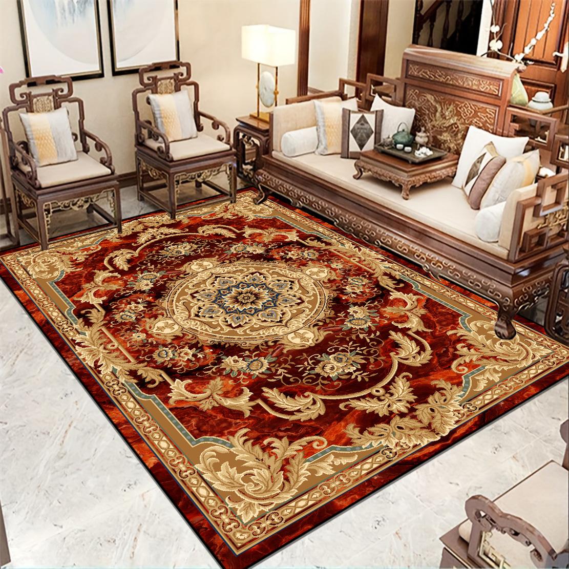 

Новые ковры в европейском стиле для гостиной, украшения дома, роскошный коврик для дивана, большая площадь, мягкие нескользящие ковры для спальни 60x90cm door mat