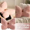 Cute Pink Butterfly Throw Pillow Plush Soft Stuffed Cushion Lifelike Butterfly Throw Pillow Home Couch Living Room Bed Decor