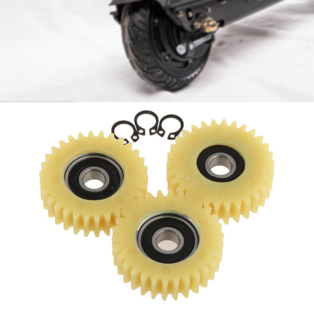 3Pcs E Bike Motor Gear Planetary Bicycle Bearing Shaft Hole 8mm Clutch Equipment