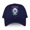 Módní značka Baseballové čepice sunmmer Snapback Hat unisex Awesome Techno Music Skull Head Adult nejnovější golfová čepice Prodyšné klobouky