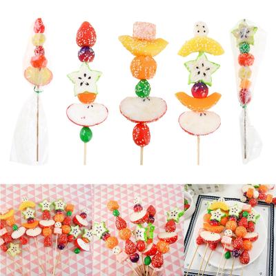 Artificial Fruit Stick Artificial Sugar-Coated Haws Fake Candied Haws Realistic Simulation Fruit for Photography Prop