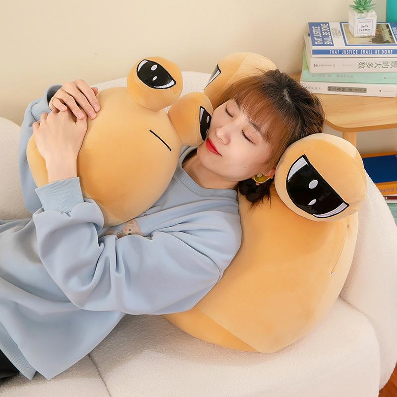New Pou Plus My Pet Alien Doll Big-Eyed Plush Toy Cute Peripheral Doll Premium Durable Quality Useful Practical