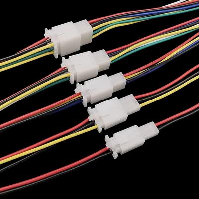 2.8mm Otomotiv Elektrik Kablo Konnektörü Erkek Dişi Kablo Terminali Dayanıklı Erkek Dişi Soket 2/3/4/6/9 Pin