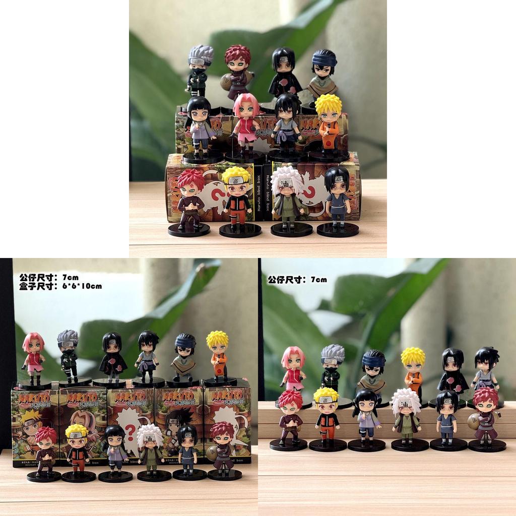 Naruto Pvc Figure Collection 12pack With Display Box For Manga Enthusiasts