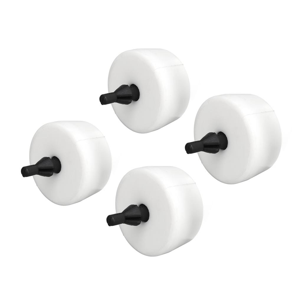 4 Pcs Rear Leaf Spring Bump Stop A03356 Rubber Suspension Buffer Kit Reduced Vibration for CADDY 3 2004 to 2015