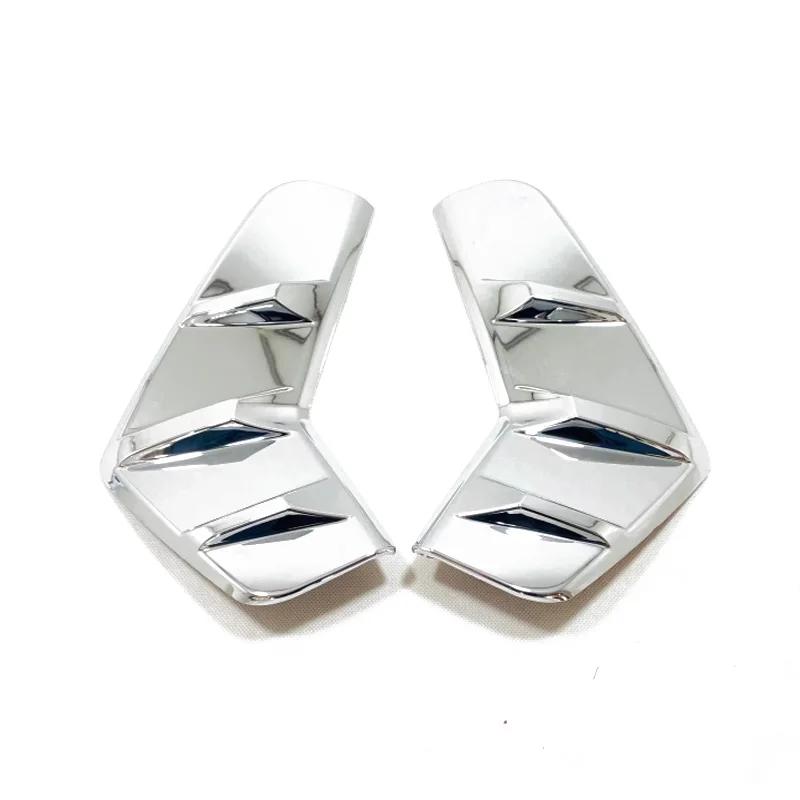 For Toyota RAV4 RAV 4 XA50 - ABS Carbonfiber Front Foglight Fog Light Lamp Cover Trim Frame Sticker Exterior Accessories