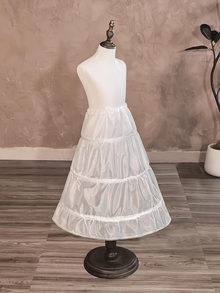 60cm Fischbein-Reifrock für Kinder-Langes Abend-Prinzessinnenkleid Rock.