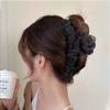 1pc Set of Women's Korean Pleated Mesh, Grasping Clip, Temperament Super Fairy Hair Clip, Hair Clip