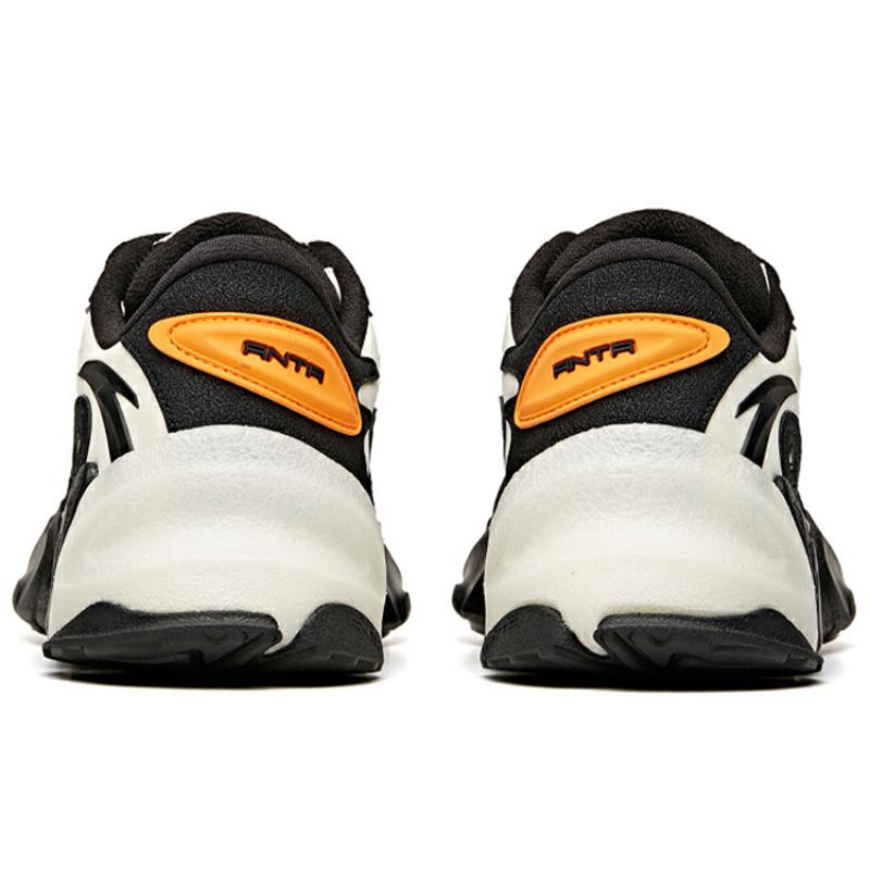 Anta Pulse Durable Breathable Low-Top Skateboard Shoes Apocalypse Black Sneakers 912048850-2