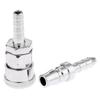 2Pcs Iron Pneumatic Fitting Air Line Hose Compressor Connector Quick Release Coupler Air Line Fittings for 8mm Hose SH20 PH20