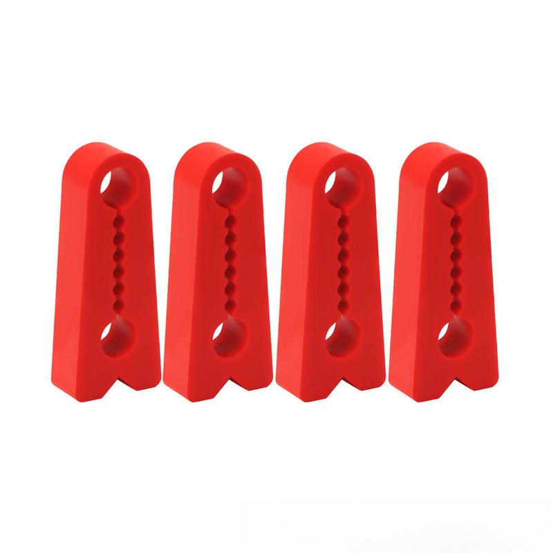 4x Car Door Lock Damper Buffer for Renault Toyota Nissan VW Hyundai KIA Peugeot Car Sound Deadener Seal Shock-Absorbing Pads
