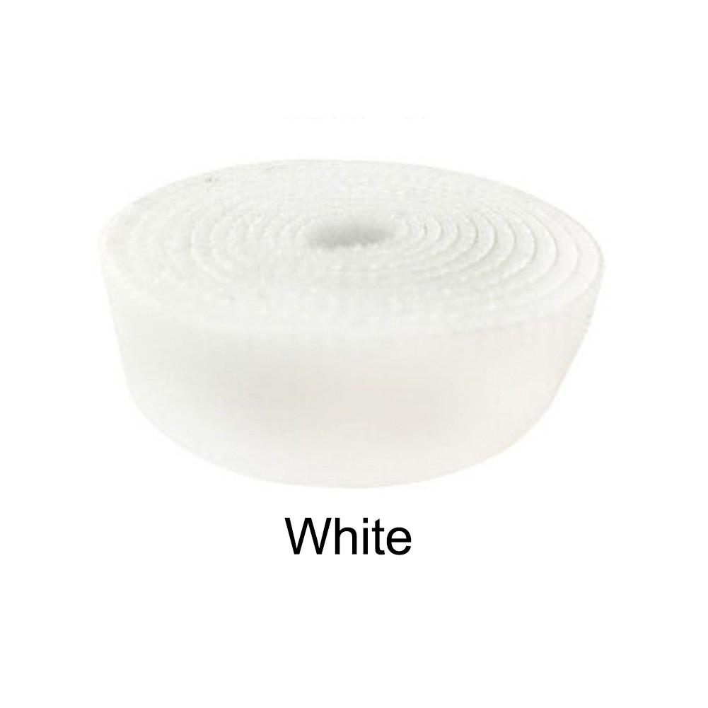 1m Data Cable Tie Nylon Polyester Blend for Securely Bundling Network and Computer Cables Keeping Spaces Organized
