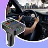 Car FM Transmitter MP3 Wireless Transmitter Double USB With Type-C Port Receiver Plug-and-play For Truck Radio Conversion RV