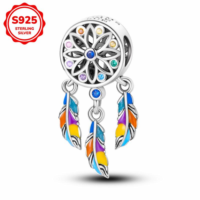 925 Silver travel Airplane and luggage Charms Beads Fits 3mm Bracelet Necklace DIY Women Jewelry Gifts