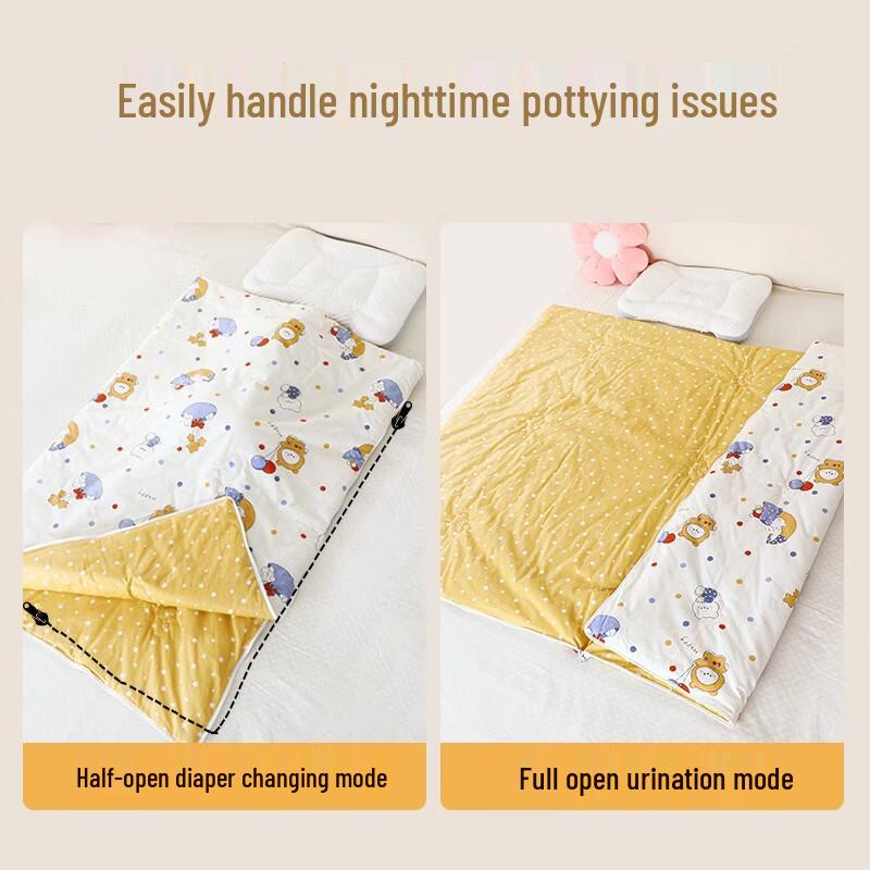 Muji Kids' Cotton Soy Fiber Sleeping Bag