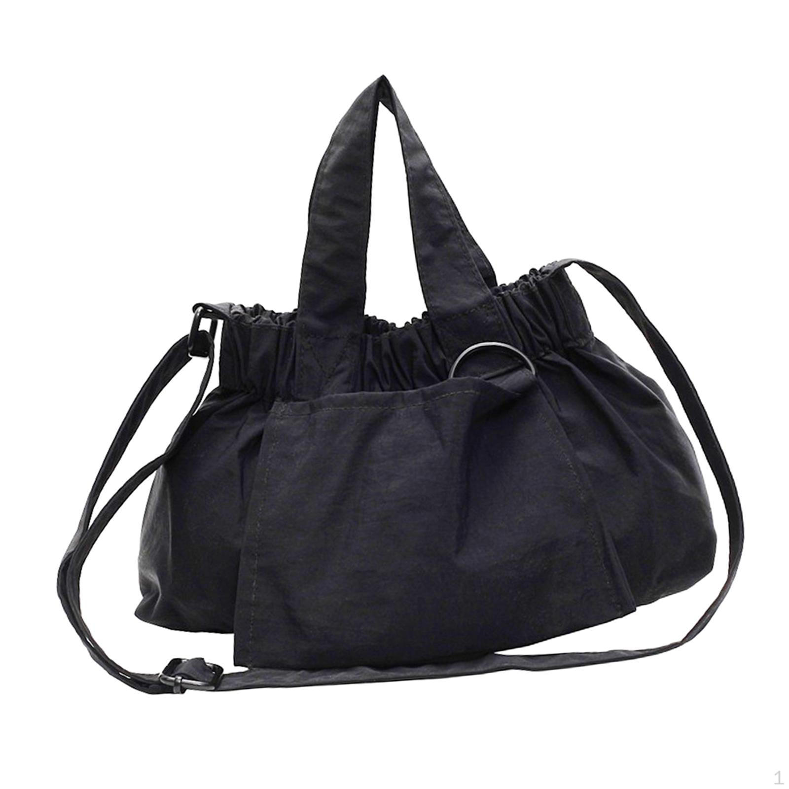 

Вместительная наплечная сумка для вечеринки, шопинга, путешествий, отпуска, работы чёрный