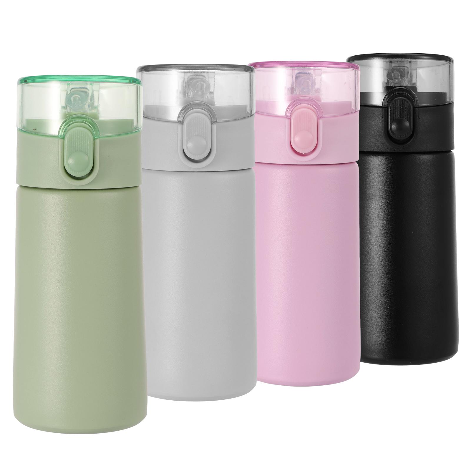 

Stainless Steel Water Bottle 150/250 ML Thermos Cup with Straw Mini Travel Water Cup Portable Insulated Water Bottle for Home