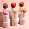 Multifunctional Makeup Pen Blush Highlight Grooming Pen Pearl Glitter Matte Brightening Face Makeup Shadow Pen