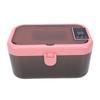 Wet Wipes Heater 3 Temperature Settings Large Capacity Wipe Warmer with Night Light for Tissue Pink