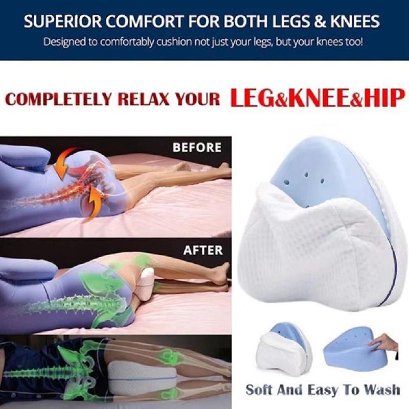 Heart-Shaped Memory Slow Rebound Cotton Vein Pad Leg Pillow Side Sleep Leg Drag Leg Pillow Clamp Leg Pillow Throw Pillow