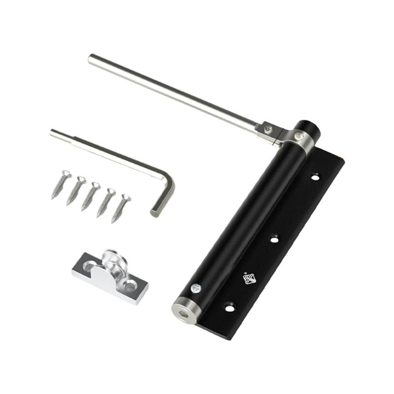 Automatic Door Closers Hinge Adjustable Closing Door Hinge Safety Spring Door Closers Lightweight Buffer Closing Device