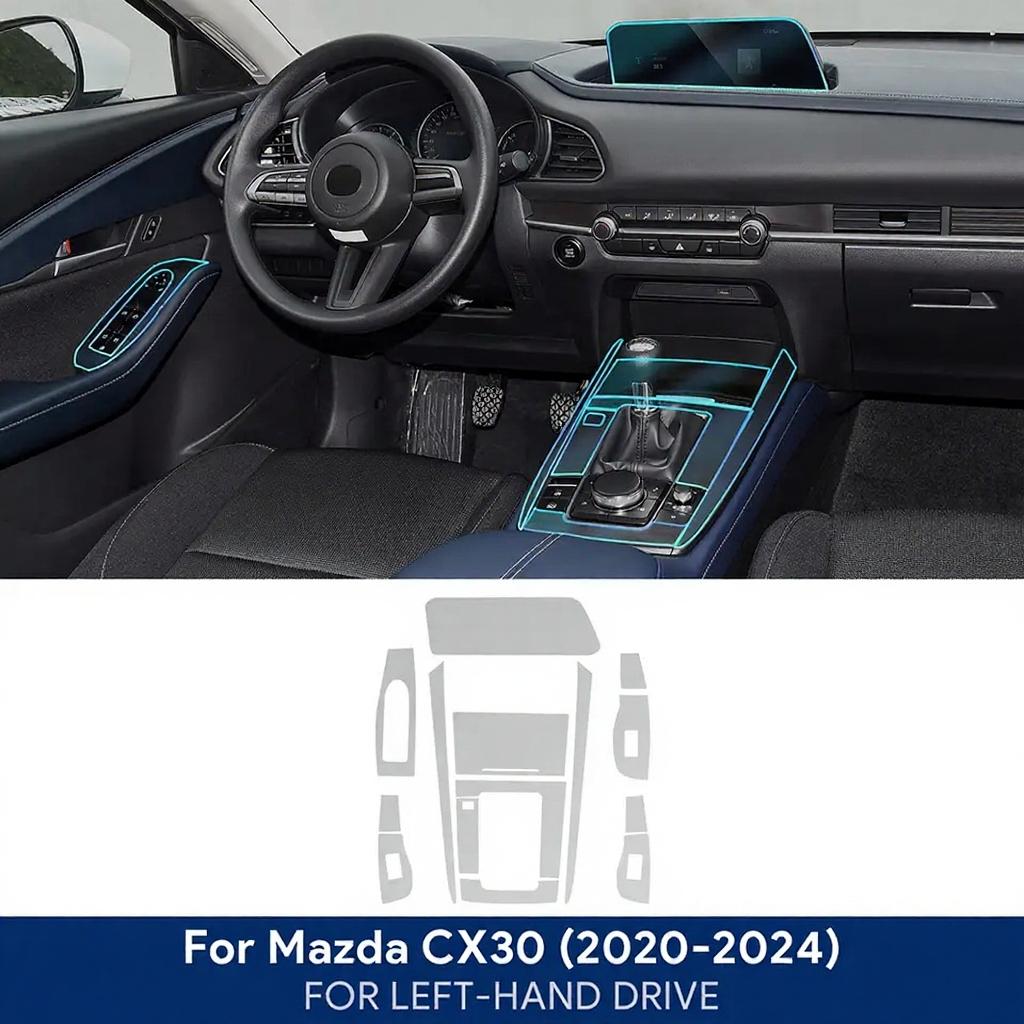 TPU Protective Film Anti-scratch For Mazda