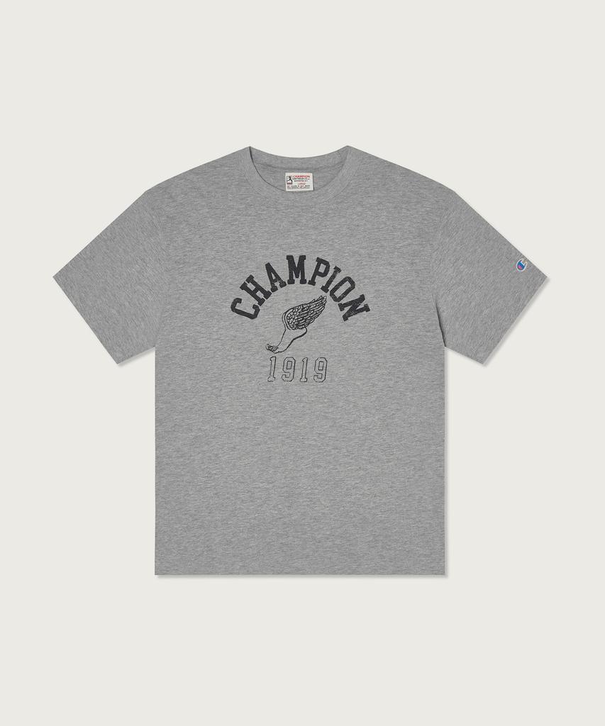 CHAMPION Heritage Wingfoot T-Shirt Grey
