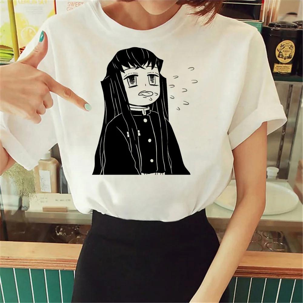 Muichiro Tokito tricou femei harajuku designer streetwear Tricou femei harajuku