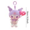 Sanrio Hello Kitty Kuromi Melody Stuffed Toys Pendant Cute Plush Toys Kawaii Keyring Anime Keychain Birthday Gift Party Treats