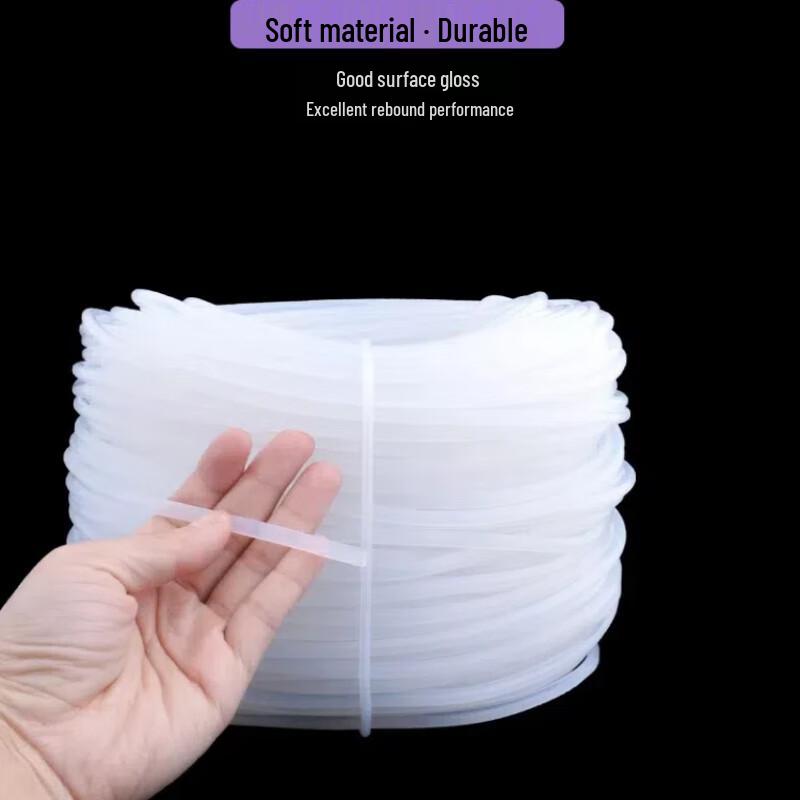 Transparent Silicone Solid Rod