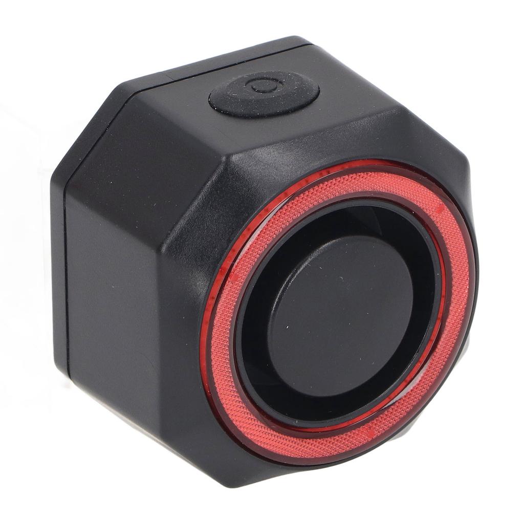 Bike Alarm Tail Light with Remote 110dB Loud Sound Waterproof Improved Visibility Anti Theft