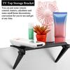 2pcs Tv Top Screen Shelf Adjustable Monitor Top Shelf Storage Bracket Computer Screen Shelf For Media Boxes Game Console Router