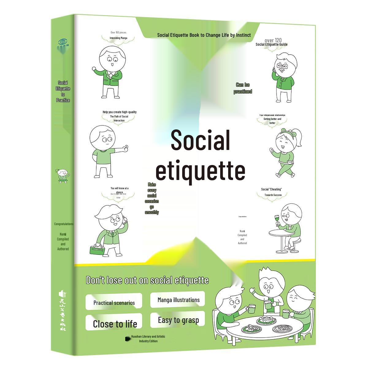 3-Book Set: Practice Social Etiquette, Master Humorous Communication, and Develop Charismatic Eloquence