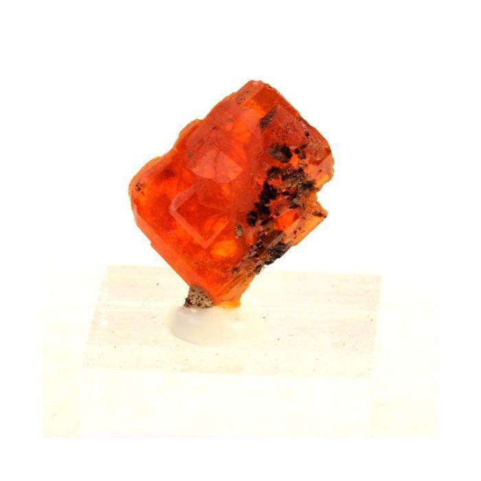 Pierres et Minéraux. Wulfenite. 30.29 ct. Red Cloud Mine, La Paz Co., Arizona, USA.