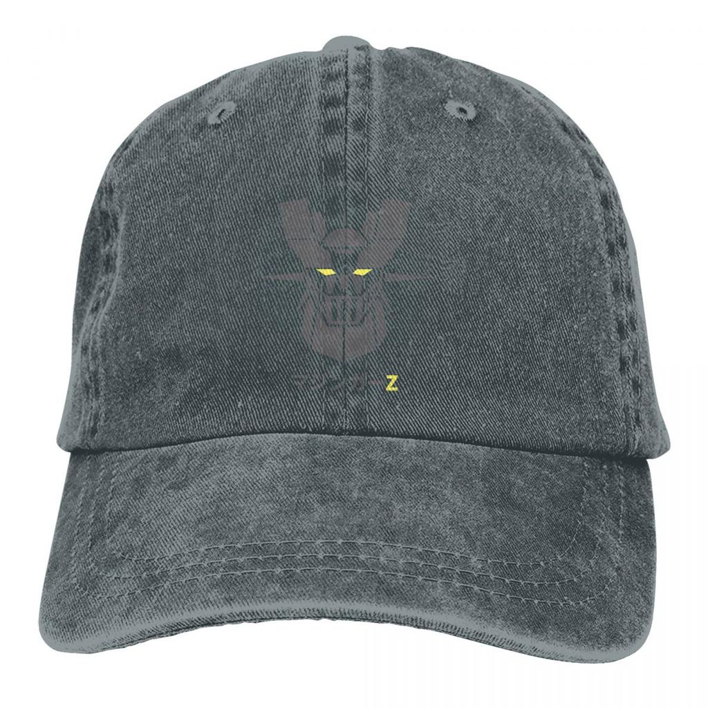 Pure Color Dad Klobouky Mazinger Z Dark Dámská čepice Sluneční clona Baseballové čepice UFO Robot Goldrake Peaked Cap