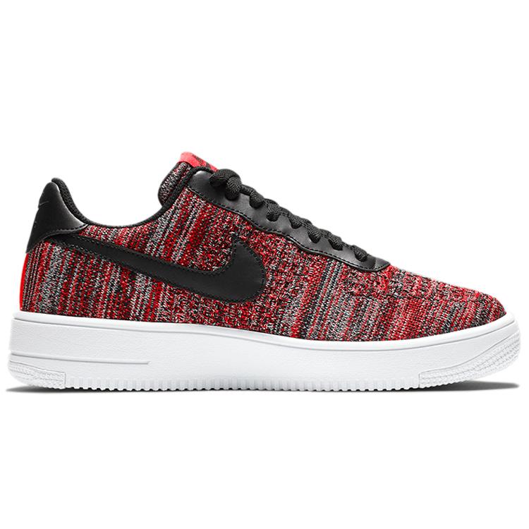 Nike Air Force 1 Flyknit 2.0 University Red Black CI0051-600