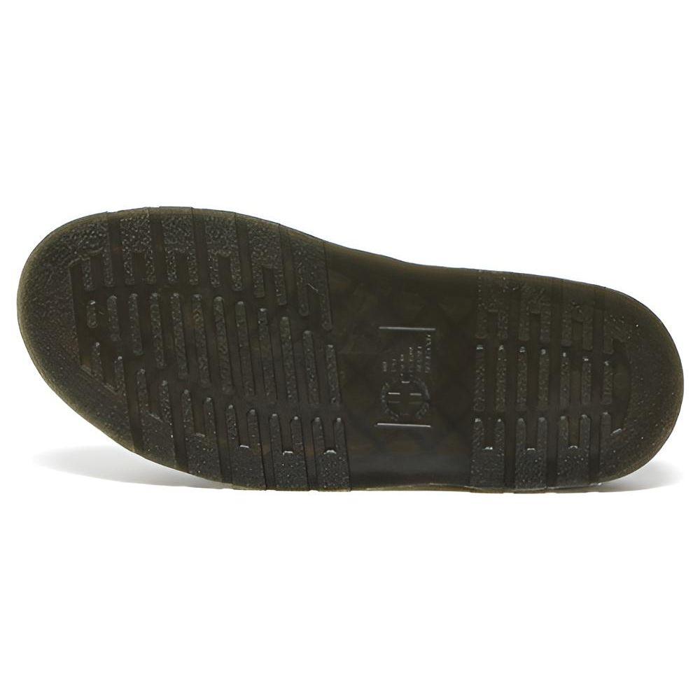 Dr. Martens Gryphon Series Lær Britisk Metallring Slide Sandaler Unisex Sandaler Svart 27504001