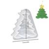 Christmas Tree Silicone Candle Mold Elk Soap Plaster Making Tool Gingerbread Man Mold for Candle Making DIY Gift