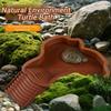 With Ramp Turtle Soaking Tub Anti-Slip Base Reptiles Water Dish Turtle Bath Basin  For Tortoise