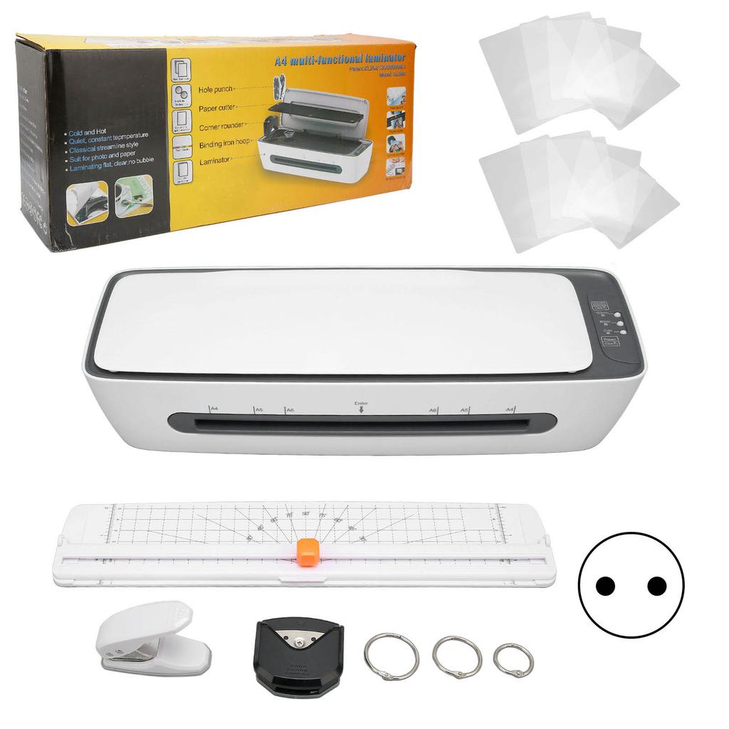 Laminator Termic 6 în 1 Preîncălzire Rapidă 1min Sistem Cald Rece Mașină de Laminat 9inch cu Colțar