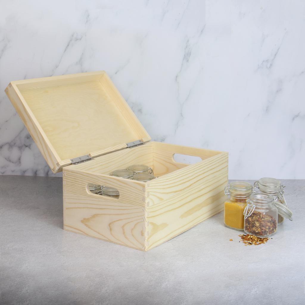 Buy Wooden Storage Box Pukkr at affordable prices — free shipping