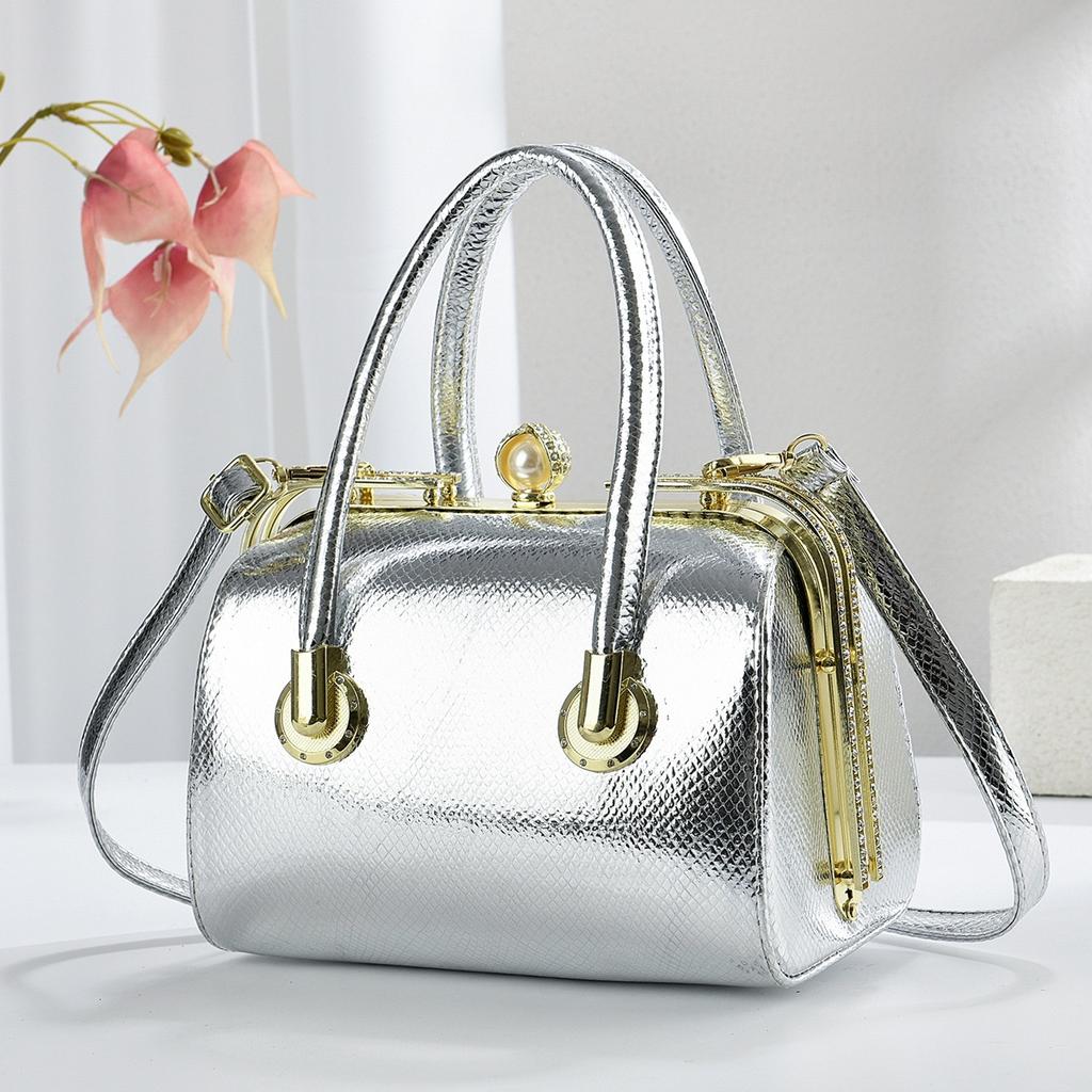 Handheld Single Shoulder Crossbody Bag For Simple Ladies