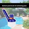 Soft Bristles Pool Cleaning Brush Pool Maintenance Equipment Pool Cleaning Tool Suitable for Daily Use Safe Cleaning
