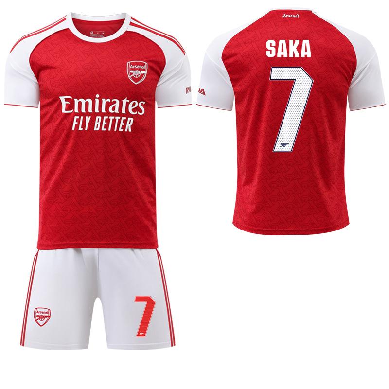 2526 models No. 7 Saca 8 Erdecaux jersey 41 Rice Arsenal home Champions League version York Reis football jersey #16