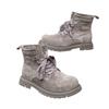Cowhide thick-soled height-increasing versatile Martin boots women's 2025 new women's boots women's explosive short boots are light and not tiring